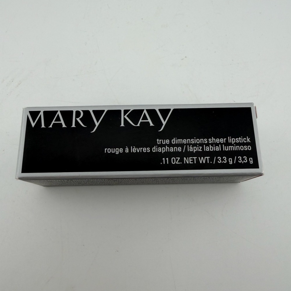 Mary Kay Sheer Lipstick 0.11oz "Sparkling Rose" New Luminous Moisturizing 088584
